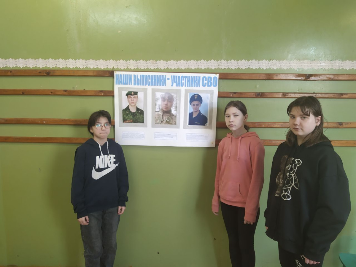 Постер к социальной практике: "Наши выпускники - участники СВО "