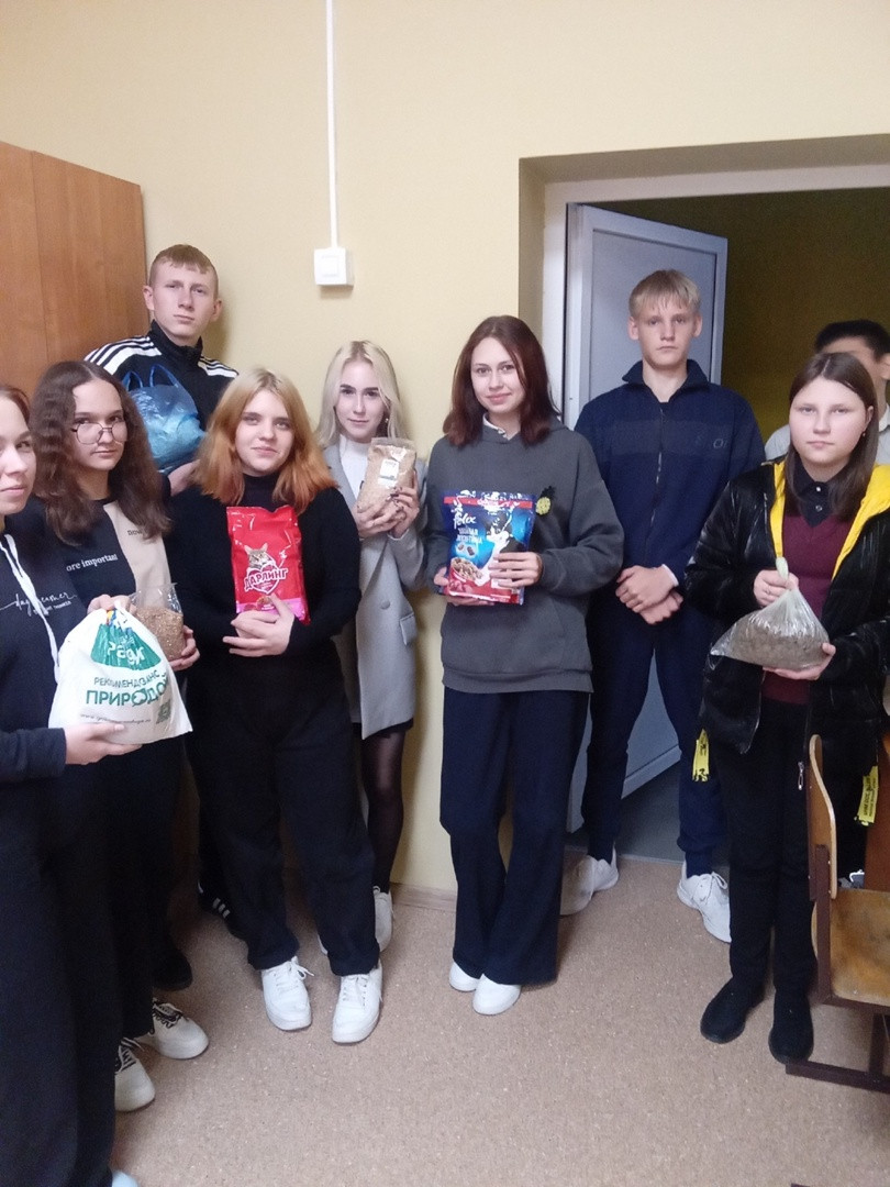 Постер к социальной практике: Поможем братьям нашим меньшим.