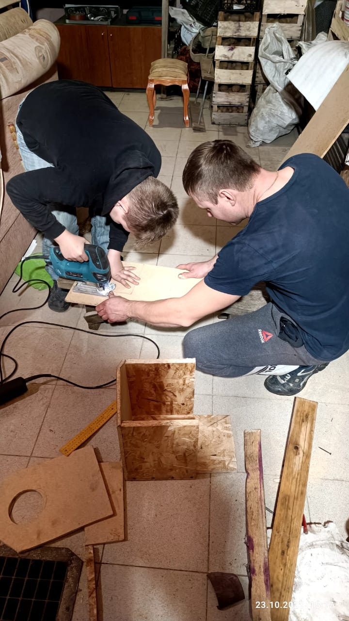 Постер к социальной практике: Поможем пернатым!