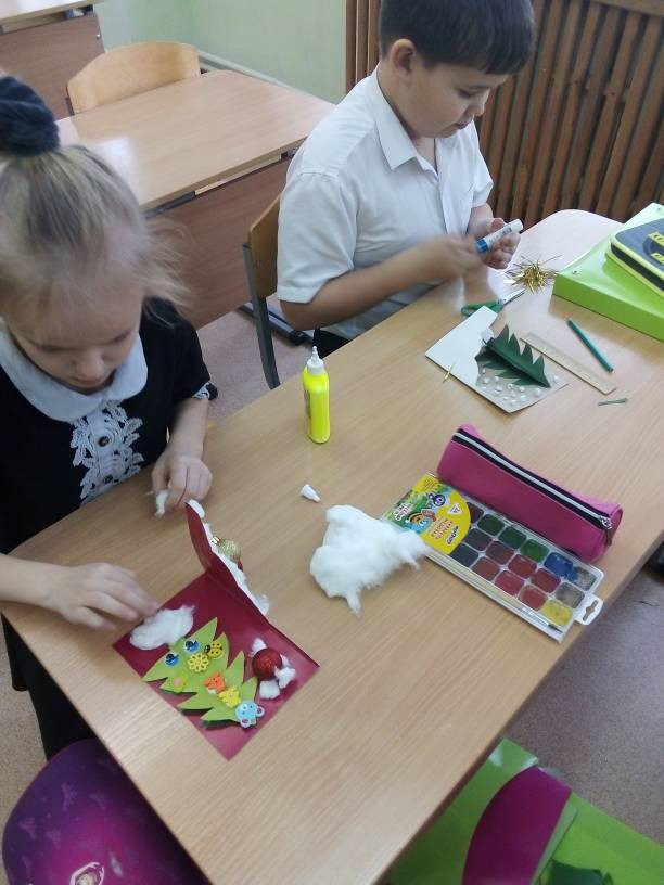 Постер к социальной практике: Поздравительная открытка