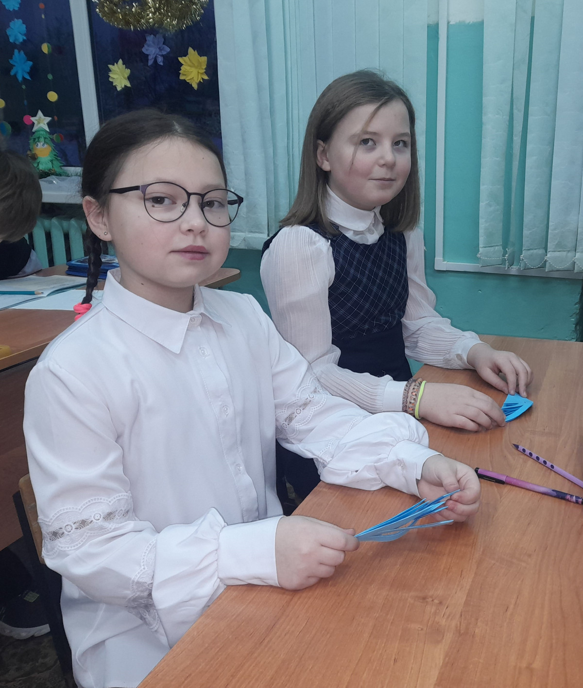 Постер к социальной практике: Новогодние снежинки пожеланий
