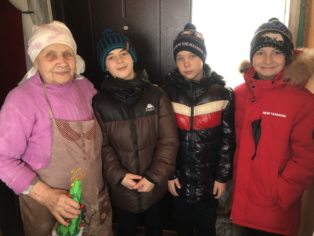 Постер к социальной практике: С благодарностью в Новый год