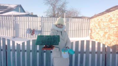 Постер к социальной практике: Трудно птицам зимовать, надо птицам помогать!