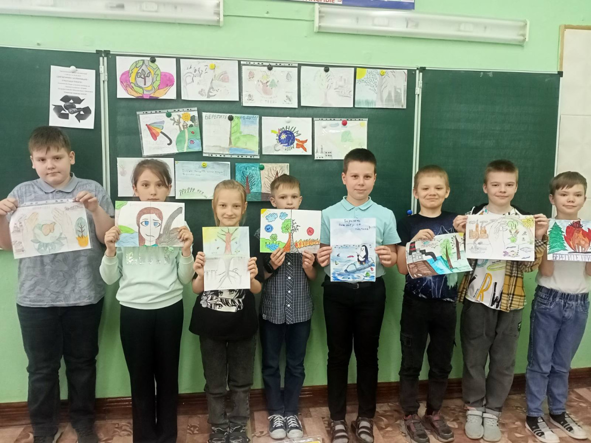 Постер к социальной практике: Берегите природу!