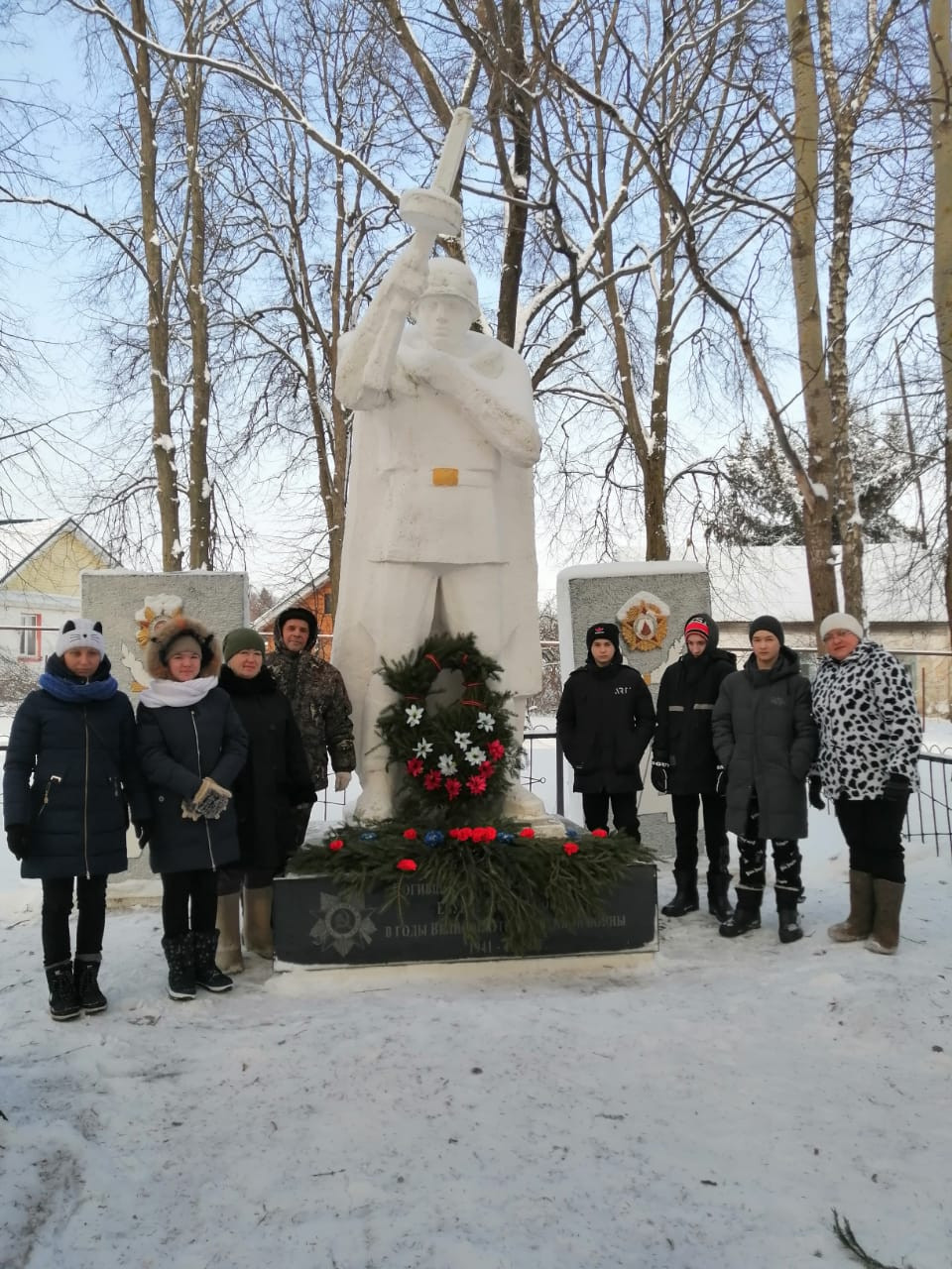 Постер к социальной практике: "Во имя памяти ушедших, во имя совести живых..."