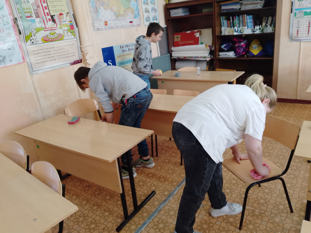 Постер к социальной практике: Общее дело "Труд облагораживает человека"