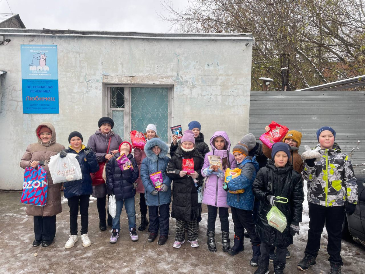 Постер к социальной практике: Большая помощь маленькому другу.