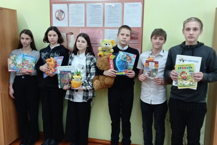 Фотография социальной практики №62398 - Подарки для ребят Донецкой области