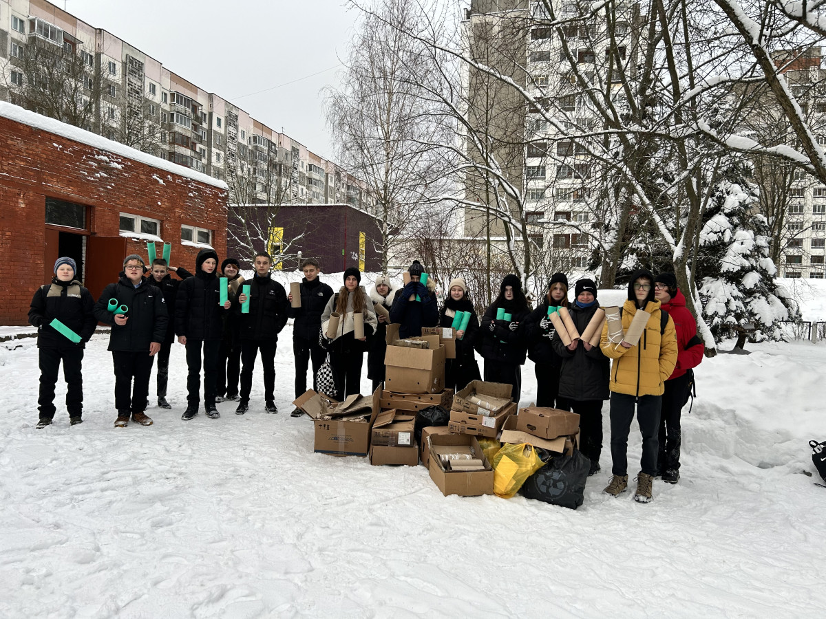 Постер к социальной практике: «Соберём макулатуру, сохраним окружающую среду, сдержим слово!»