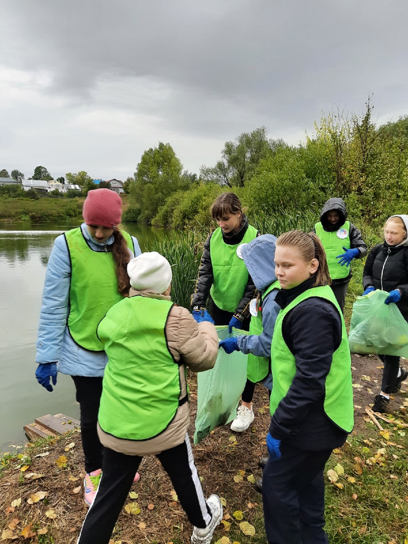 Постер к социальной практике: Акция "Чистый берег"