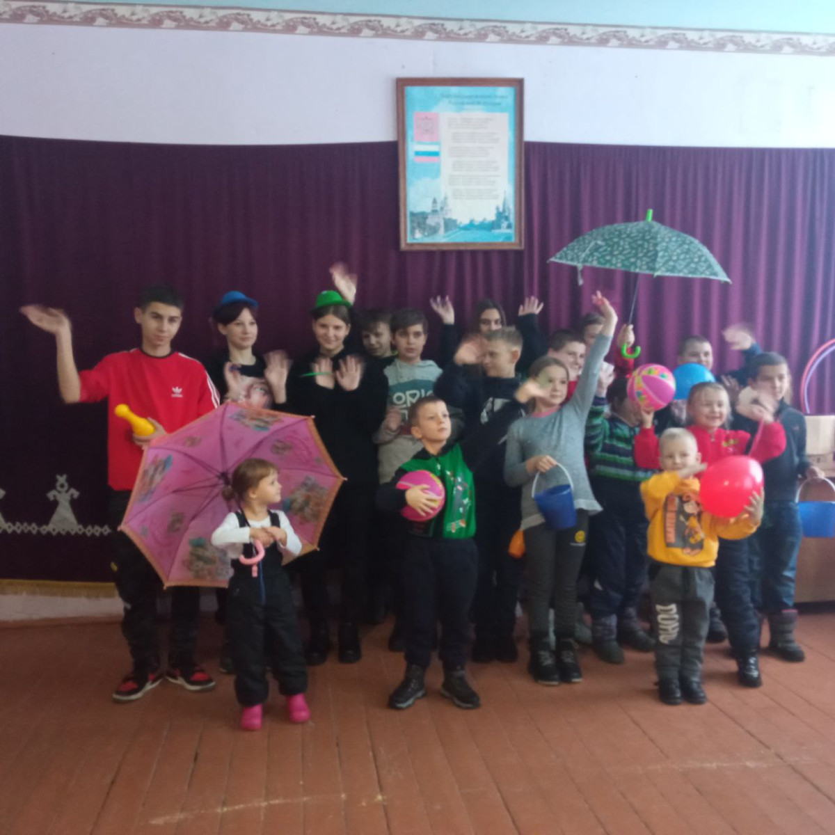 Постер к социальной практике: Выходные для малышей