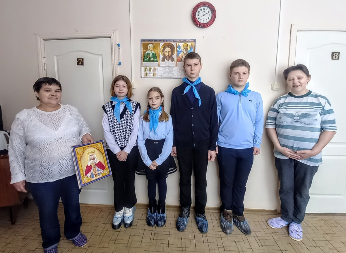 Постер к социальной практике: знакомство с отделение сестринского ухода Тумботинской больницы