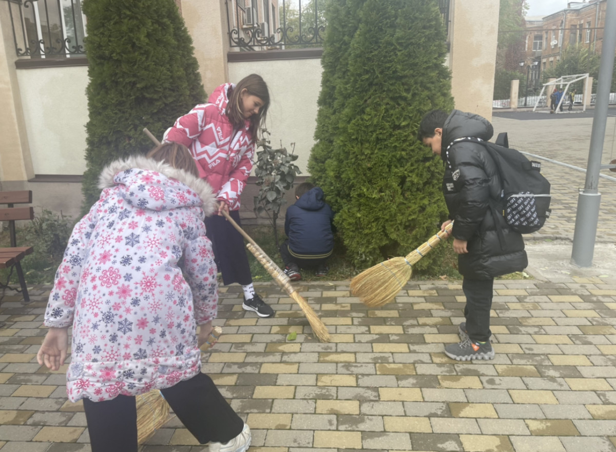 Постер к социальной практике: Субботник в школе