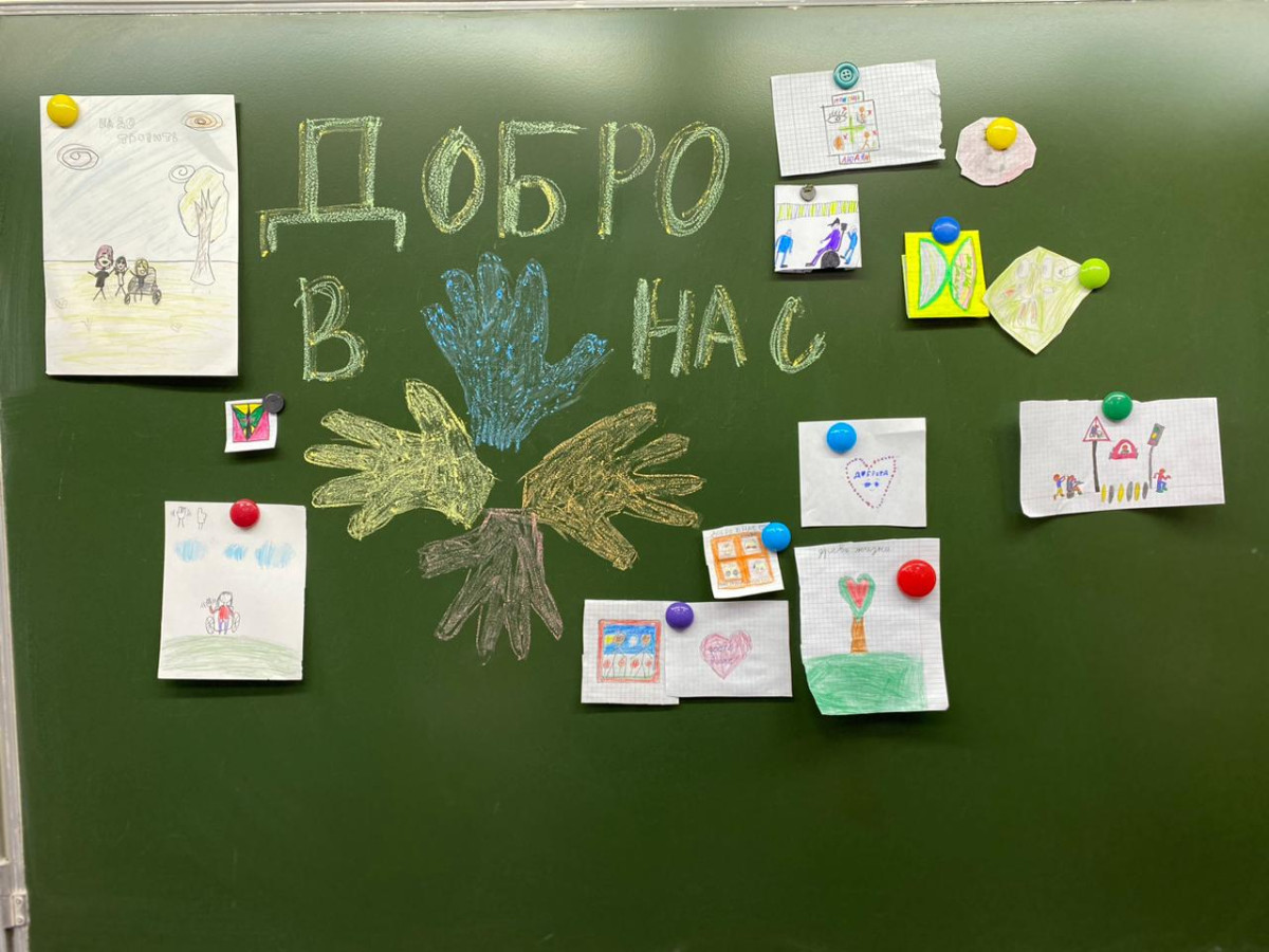 Постер к социальной практике: МБОУ "Лицей № 57"/Добро в нас