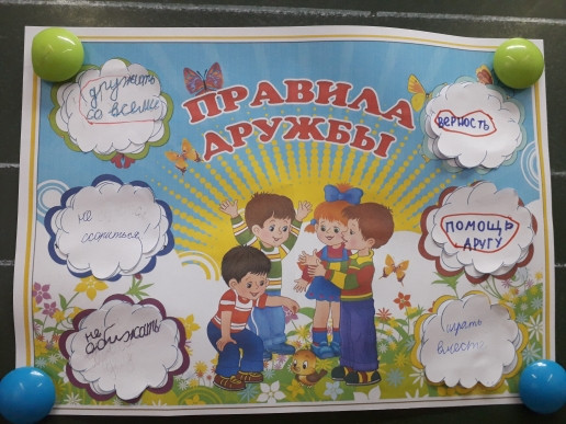 Постер к социальной практике: Дружба