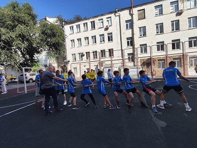 Постер к социальной практике: Здоровый образ жизни.
