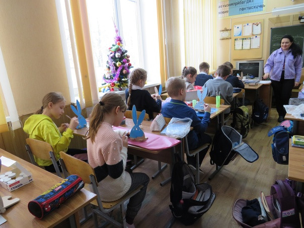 Постер к социальной практике: Новогодний зайка
