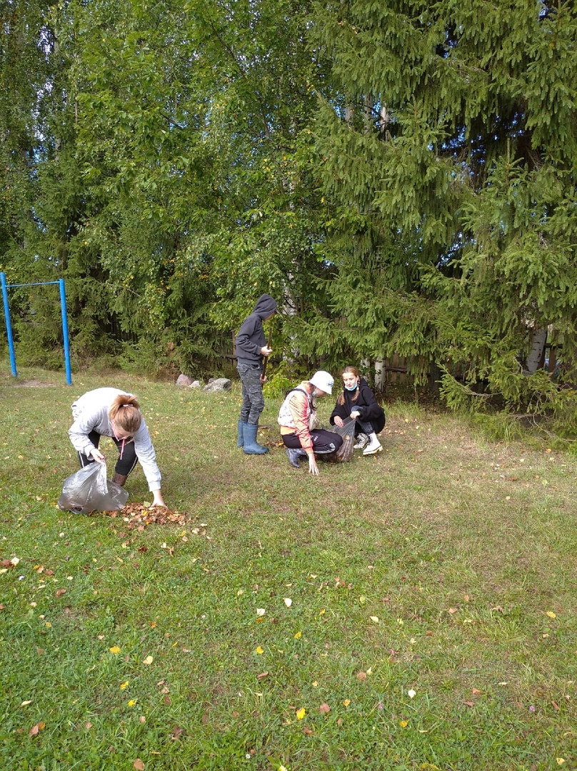 Постер к социальной практике: Мы за чистую деревню