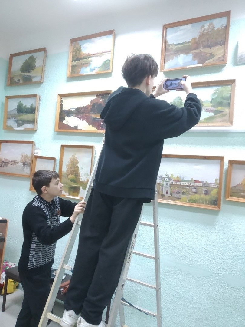 Постер к социальной практике: На благо школьного музея