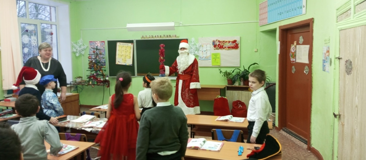 Постер к социальной практике: Беседа с Дедом Морозом