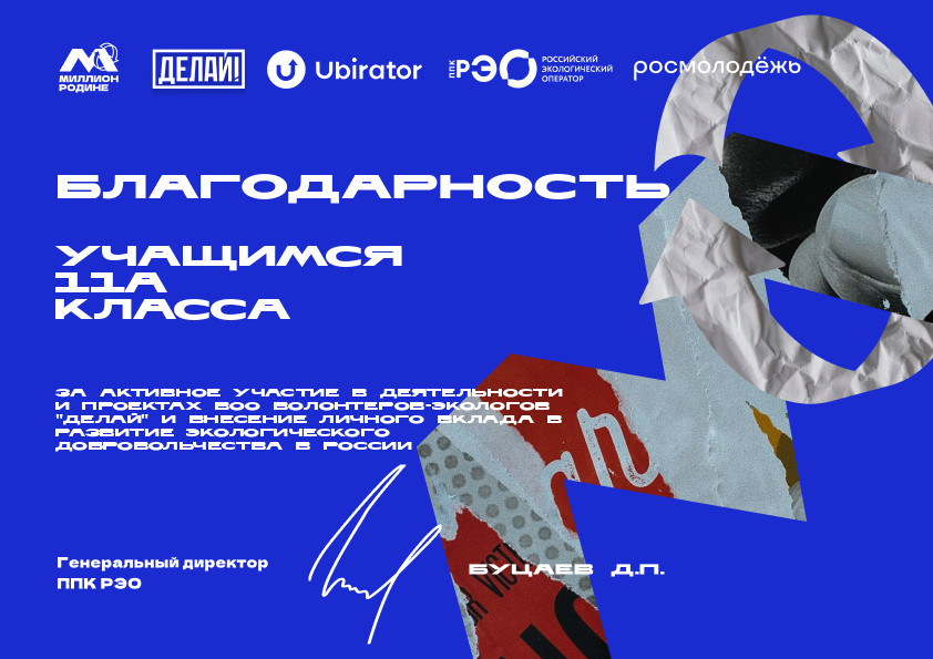 Постер к социальной практике: Миллион Родине