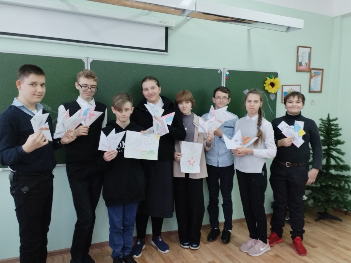 Постер к социальной практике: Письма воинам-героям
