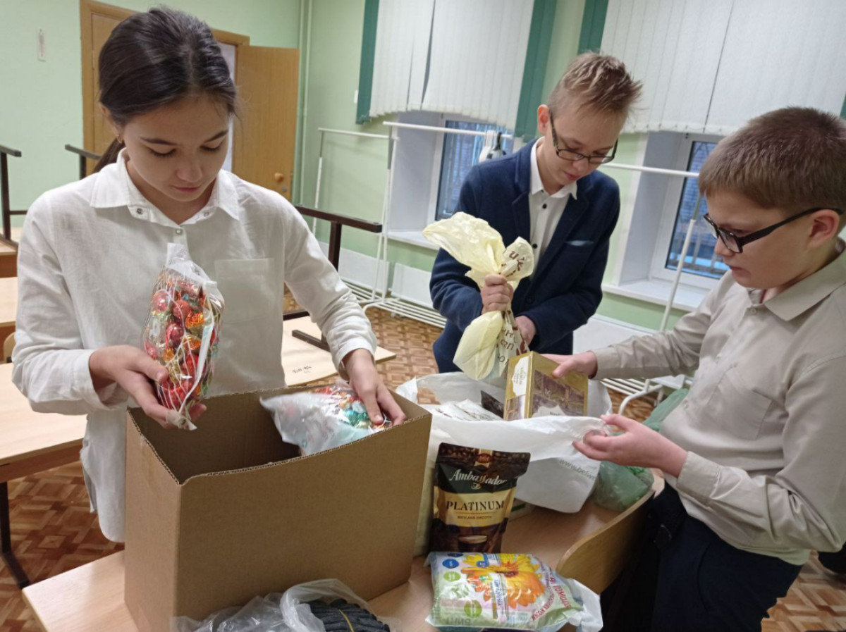 Постер к социальной практике: Посылка солдату
