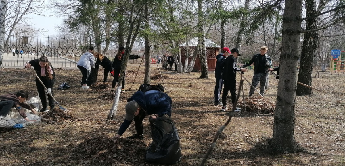 Постер к социальной практике: Совместный труд объединяет!