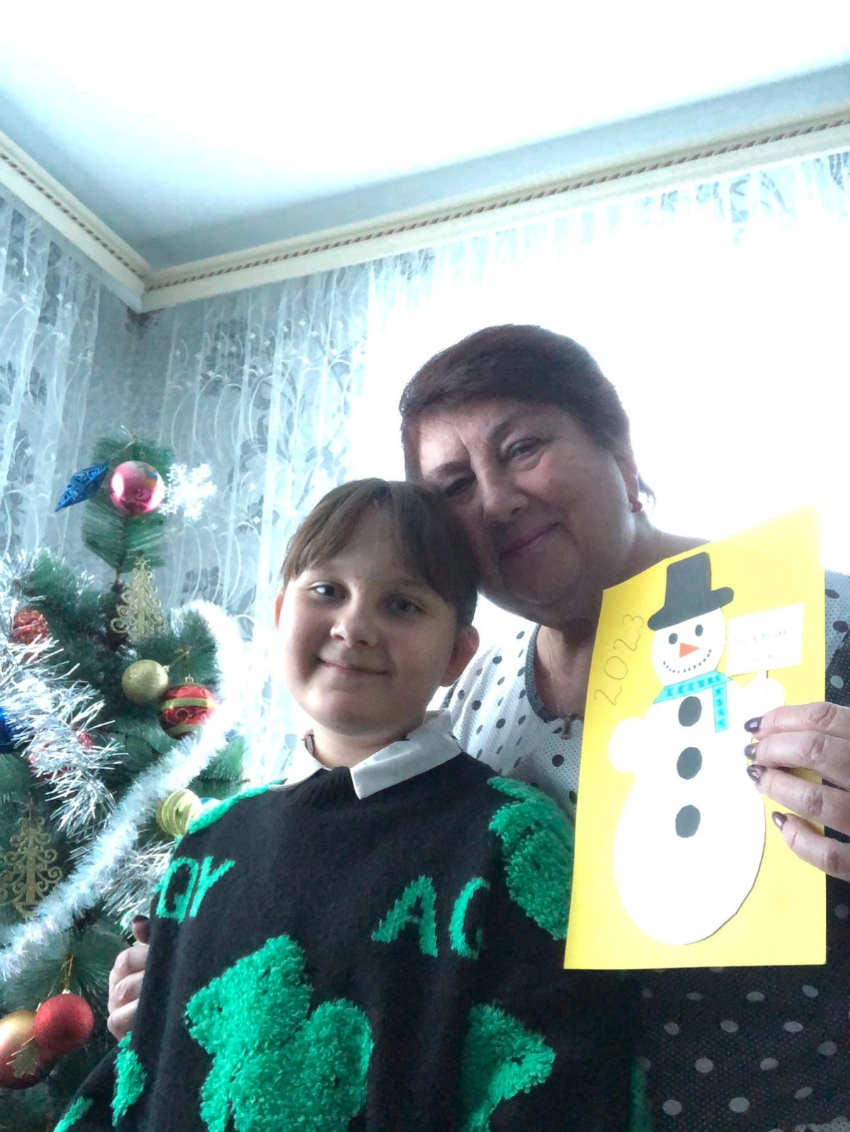 Постер к социальной практике: С Новым годом, бабушка!