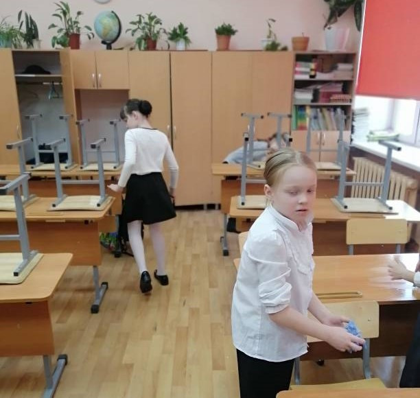 Постер к социальной практике: Поддержим чистоту!