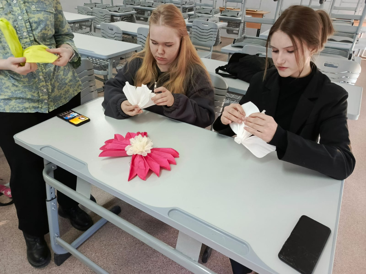 Постер к социальной практике: Поздравление с 8 марта