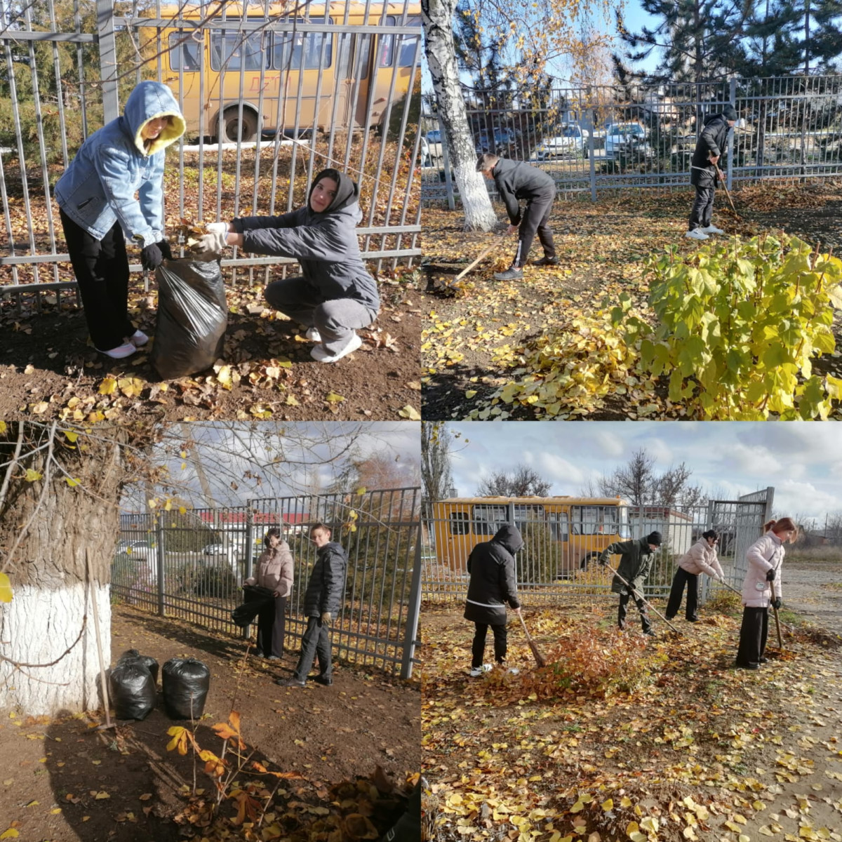 Постер к социальной практике: Акция «Чистый школьный двор»