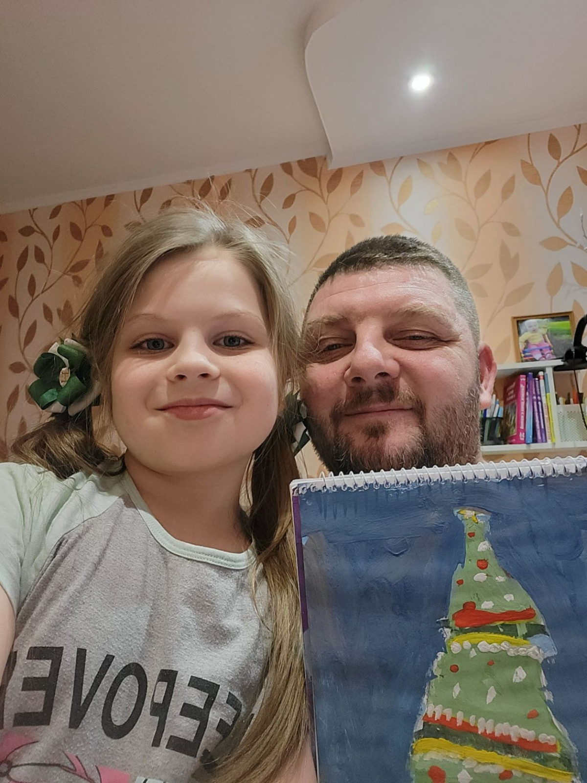 Постер к социальной практике: Открытка родителям со словами благодарности от детей.