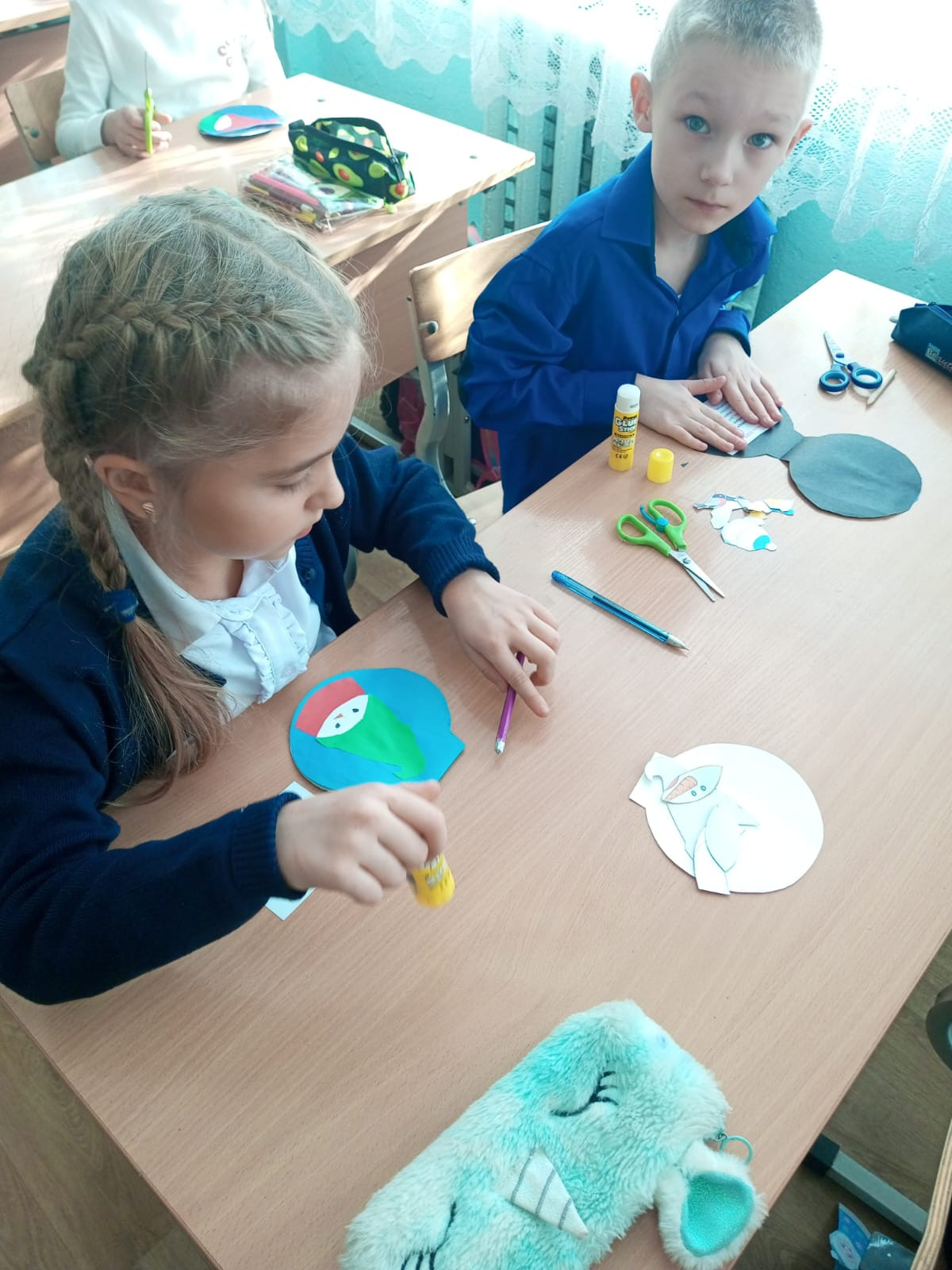 Постер к социальной практике: Новогодняя открытка.