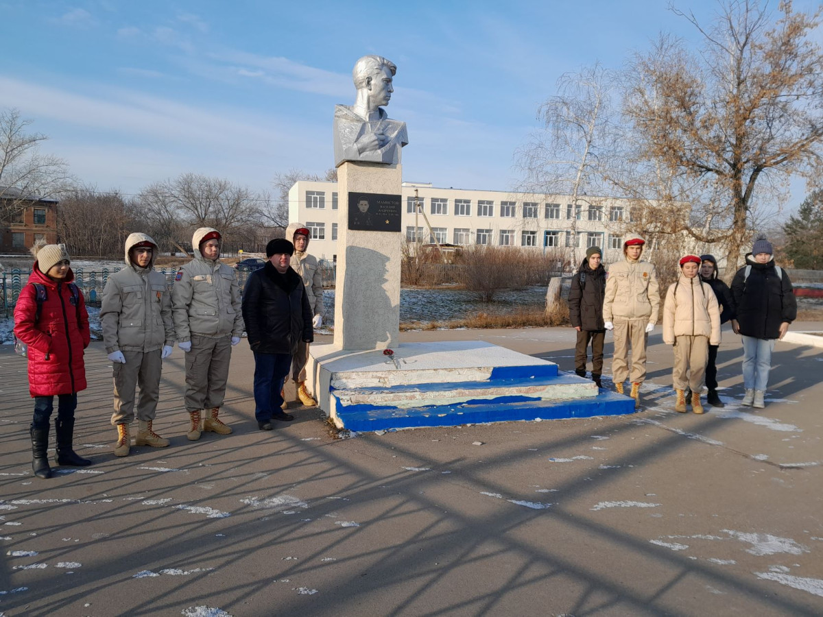 Постер к социальной практике: Дань памяти героям-землякам