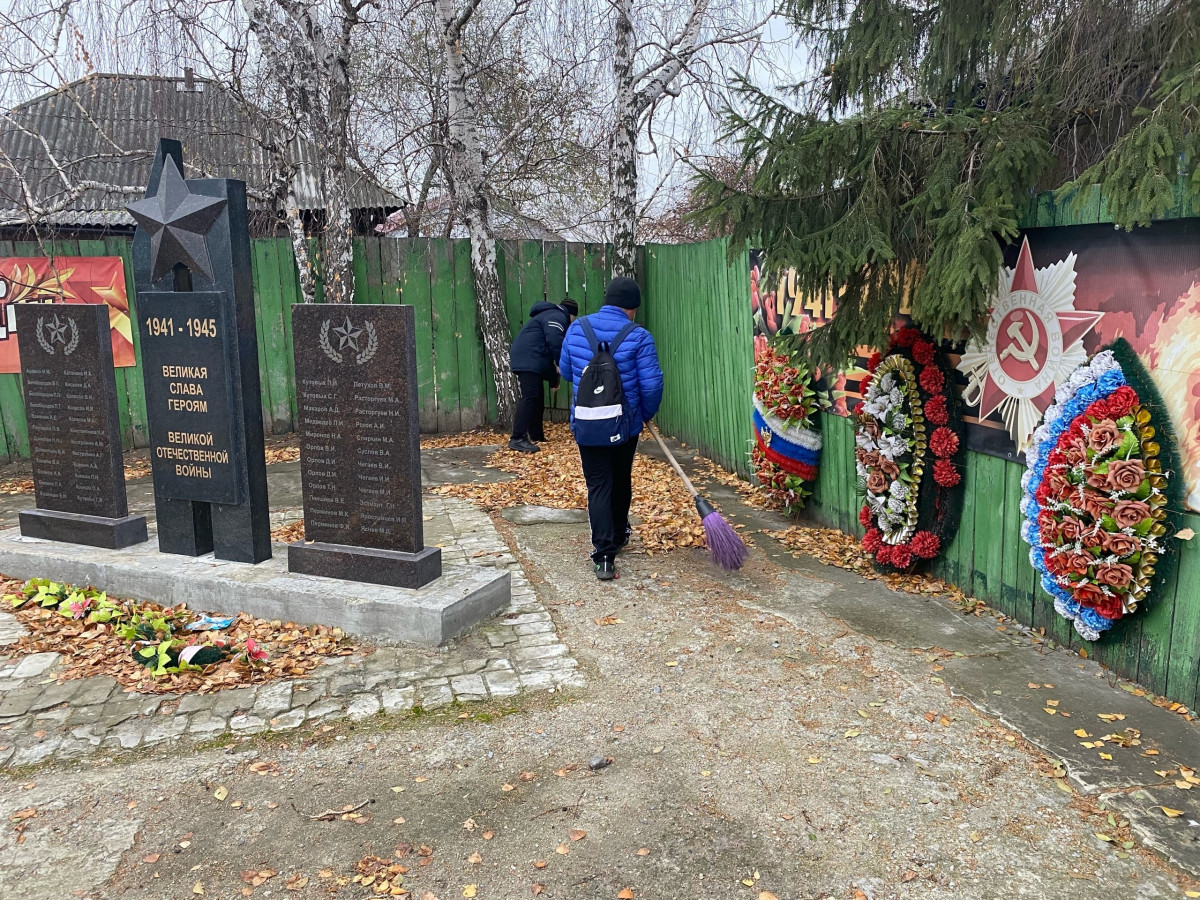 Постер к социальной практике: Акция "Чистое село"