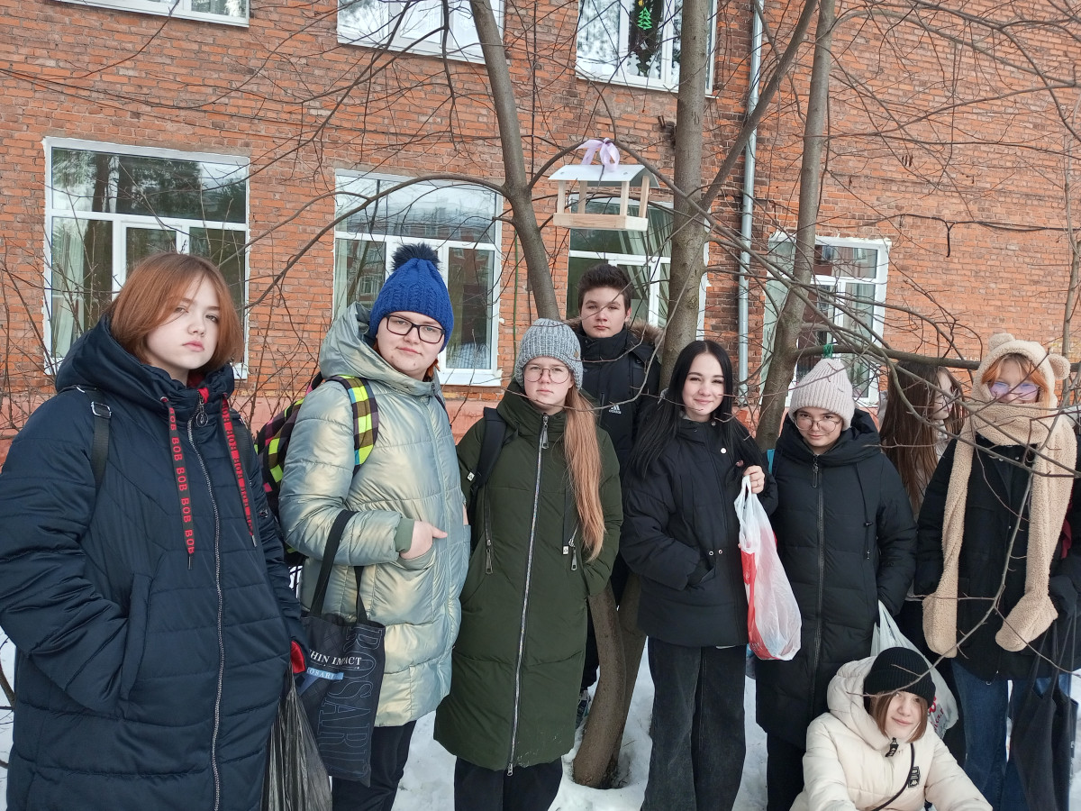 Постер к социальной практике: Поможем пернатым.
