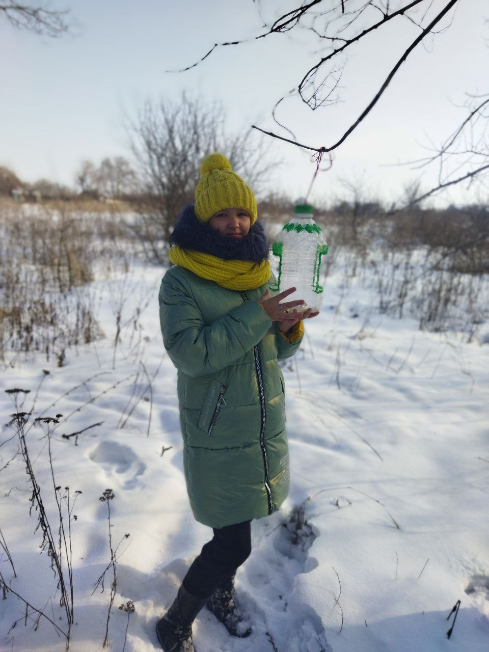 Постер к социальной практике: Акция "Покорми птиц зимой"