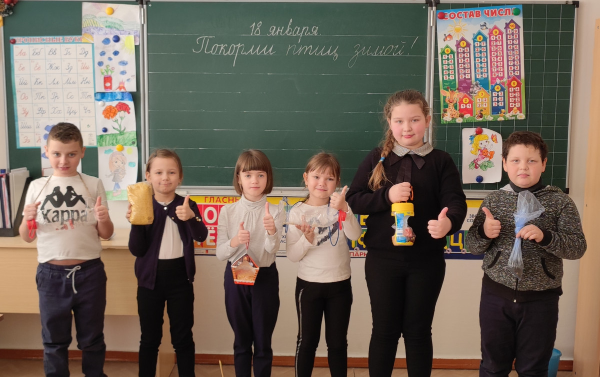 Постер к социальной практике: Покорми птиц зимой!