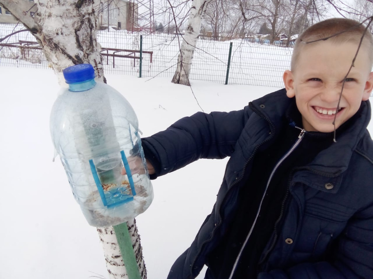 Постер к социальной практике: Акция "Поможем птицам"