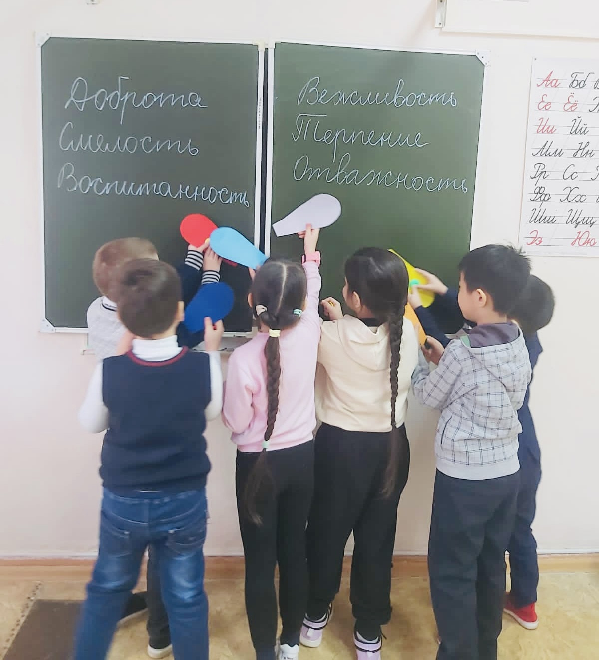 Постер к социальной практике: "Не будь побеждён злом, но побеждай зло добром"