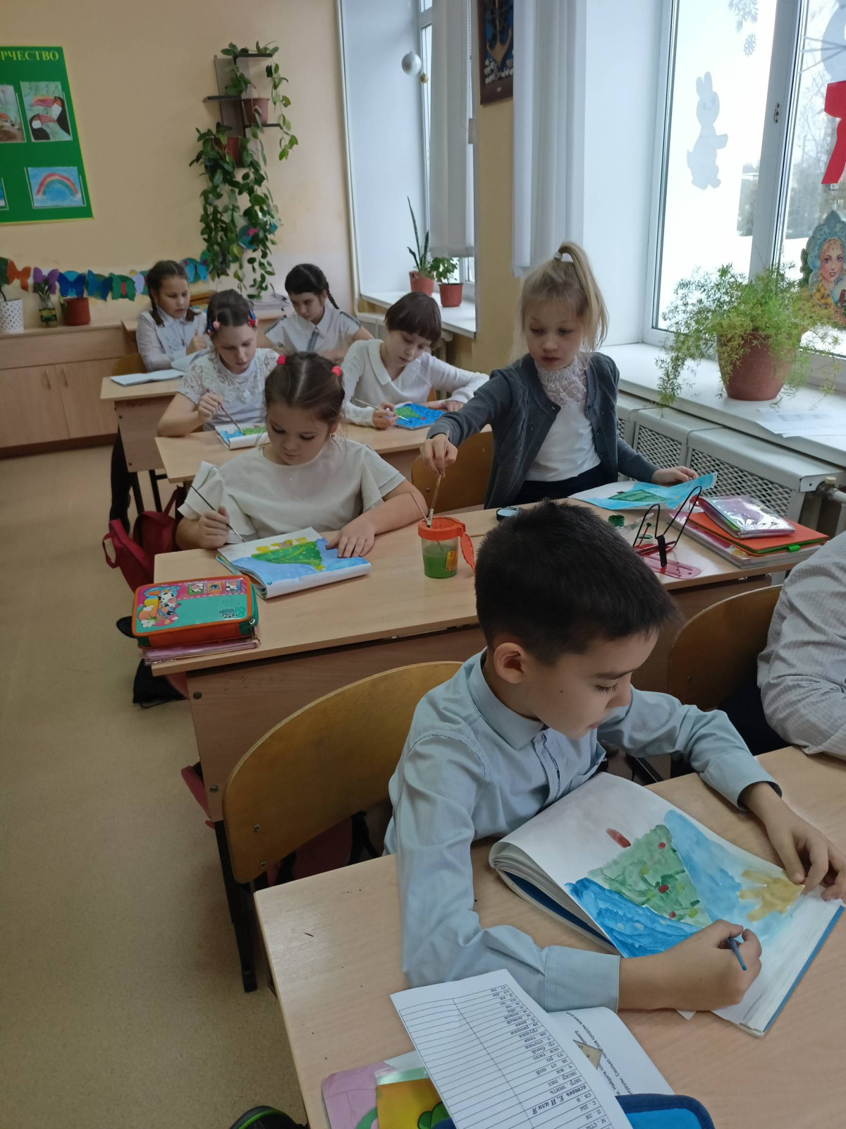 Постер к социальной практике: "Новогодняя открытка для солдата"