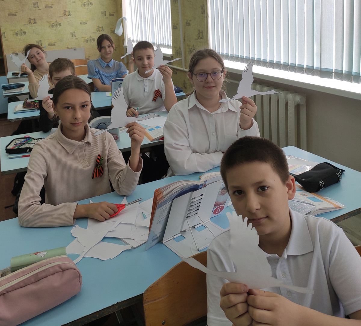 Постер к социальной практике: Журавли победы