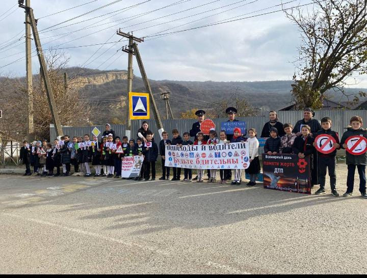 Постер к социальной практике: Всемирный день памяти жертв ДТП