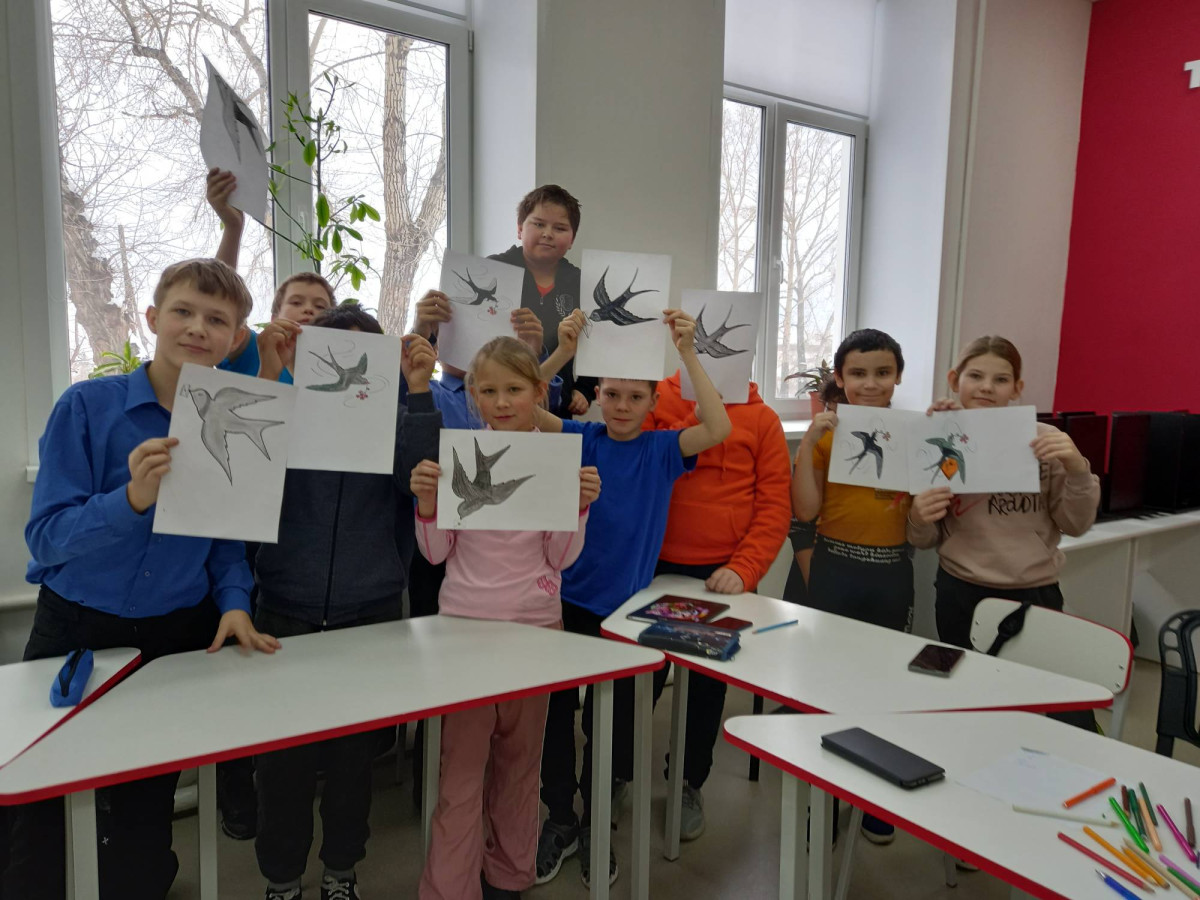 Постер к социальной практике: Блокадная ласточка.