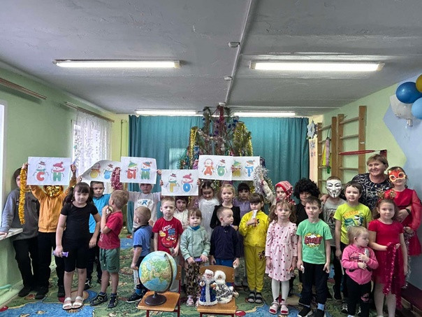 Постер к социальной практике: "С Новым годом, родной детский сад!"