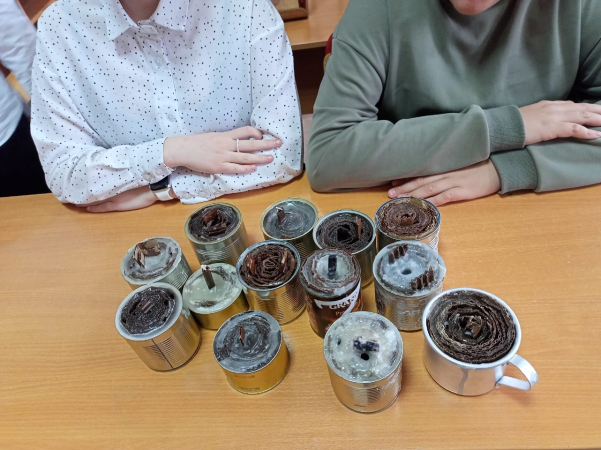 Постер к социальной практике: Участие в акции "Окопная свеча"