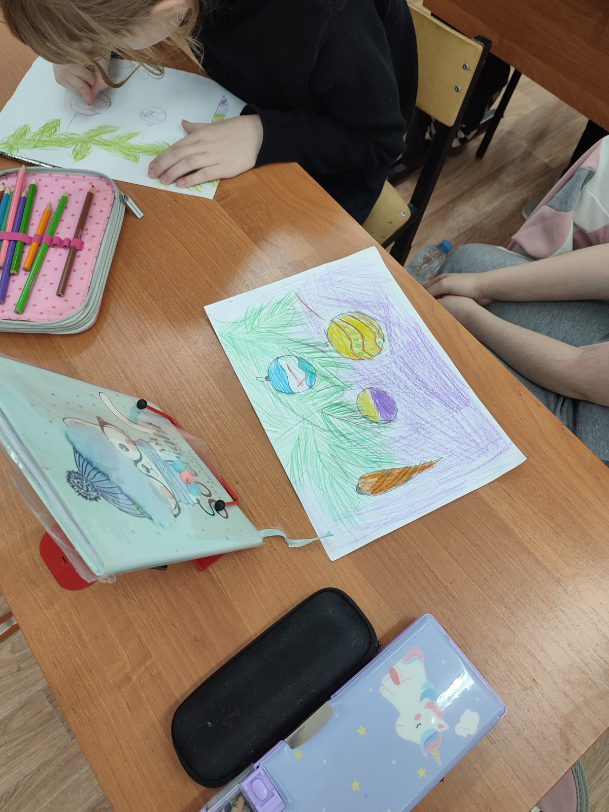 Постер к социальной практике: Новогодние открытки