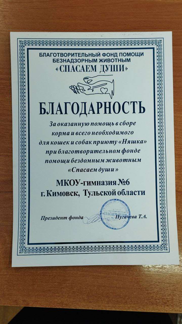 Фотография социальной практики №88055 - У животных есть друзья!