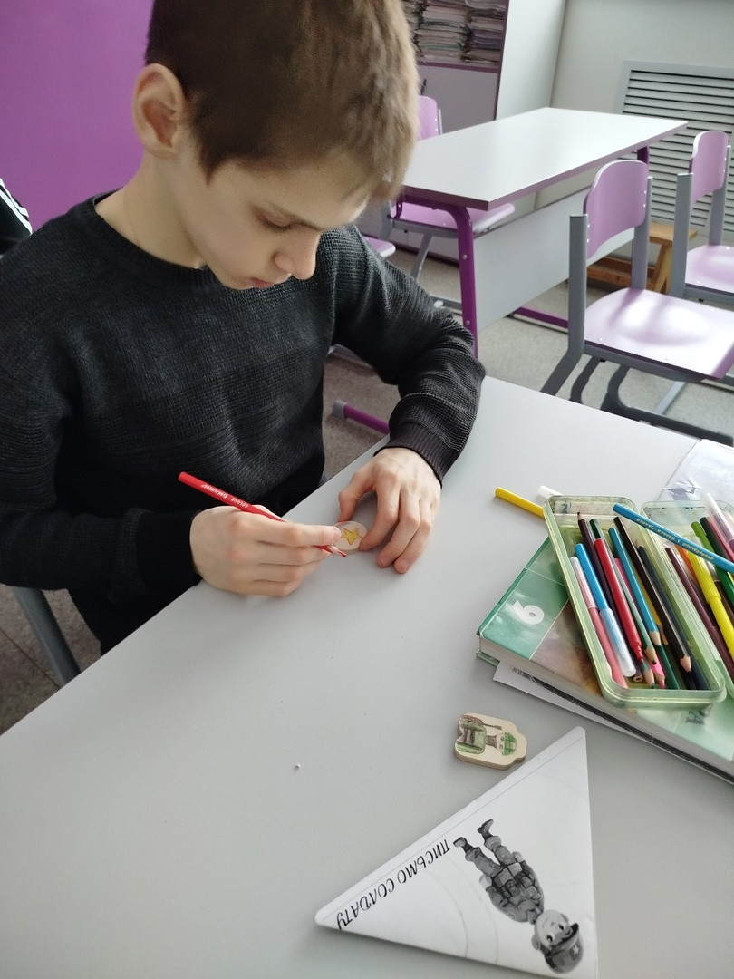 Постер к социальной практике: В каждом письме – частичка души